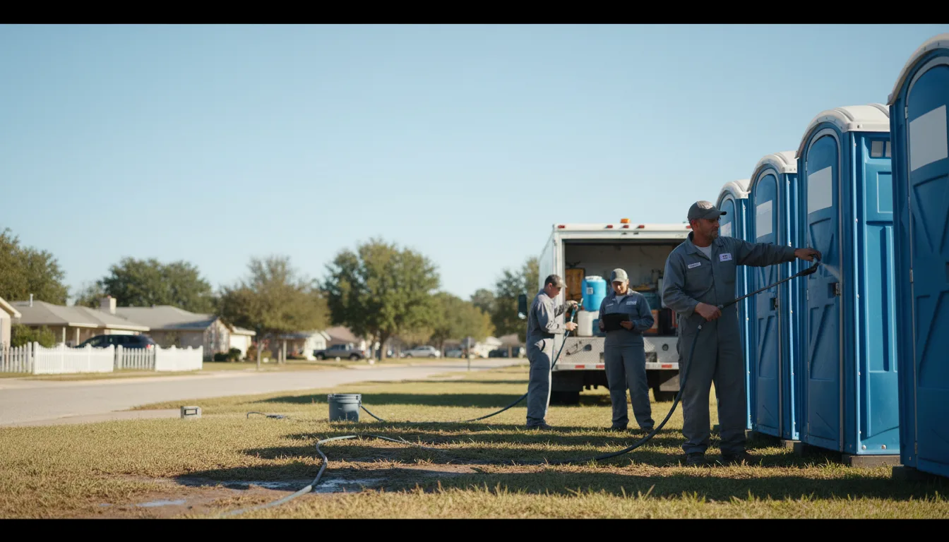 Long-Term Portable Toilet Rental in Mansfield, IL near me